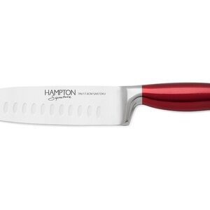 Hampton Forge™ Argentum Red - Santoku Knife, Forged